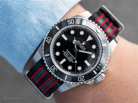 rolex day date nato strap|rolex submariner 2020 rubber strap.